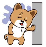 Loose, unrestrained, heartwarming dogs sticker #4026946