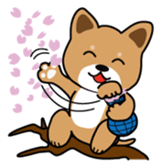 Loose, unrestrained, heartwarming dogs sticker #4026947