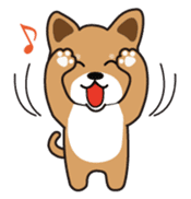 Loose, unrestrained, heartwarming dogs sticker #4026949