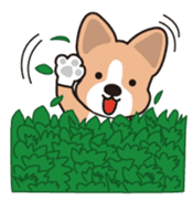 Loose, unrestrained, heartwarming dogs sticker #4026952