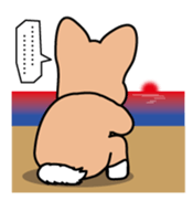 Loose, unrestrained, heartwarming dogs sticker #4026954