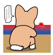 Loose, unrestrained, heartwarming dogs sticker #4026954