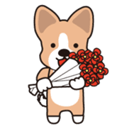 Loose, unrestrained, heartwarming dogs sticker #4026955