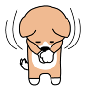 Loose, unrestrained, heartwarming dogs sticker #4026956