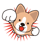 Loose, unrestrained, heartwarming dogs sticker #4026957