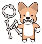 Loose, unrestrained, heartwarming dogs sticker #4026958