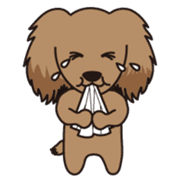 Loose, unrestrained, heartwarming dogs sticker #4026962