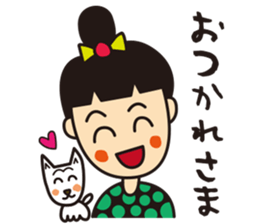 mikawaben girl sticker vol.2 sticker #4027131