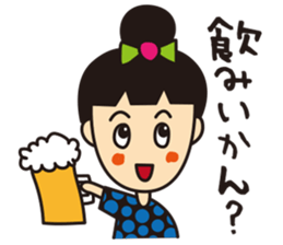 mikawaben girl sticker vol.2 sticker #4027146