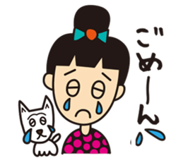 mikawaben girl sticker vol.2 sticker #4027150