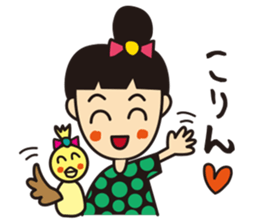 mikawaben girl sticker vol.2 sticker #4027153