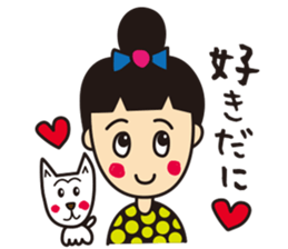 mikawaben girl sticker vol.2 sticker #4027156