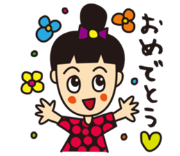 mikawaben girl sticker vol.2 sticker #4027167