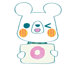 Sweet bear for family sticker #4027169