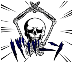 SKULL-kun4 sticker #4027289