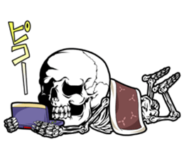 SKULL-kun4 sticker #4027322
