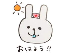 Daily life of the nurse rabbit sticker #4027649
