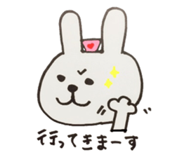 Daily life of the nurse rabbit sticker #4027651