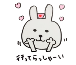 Daily life of the nurse rabbit sticker #4027652