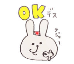 Daily life of the nurse rabbit sticker #4027653