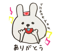 Daily life of the nurse rabbit sticker #4027655