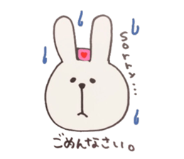 Daily life of the nurse rabbit sticker #4027657