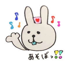 Daily life of the nurse rabbit sticker #4027659