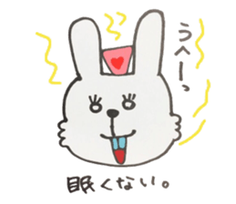 Daily life of the nurse rabbit sticker #4027667
