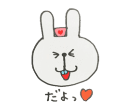 Daily life of the nurse rabbit sticker #4027671