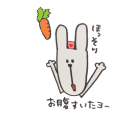 Daily life of the nurse rabbit sticker #4027673