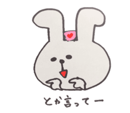 Daily life of the nurse rabbit sticker #4027678