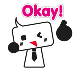 Bubble Talk  (English Version) sticker #4027718