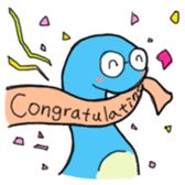 Gororo's daily life sticker #4027873