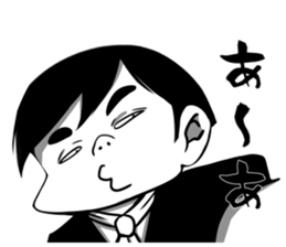 full of oneself office worker sticker #4028043