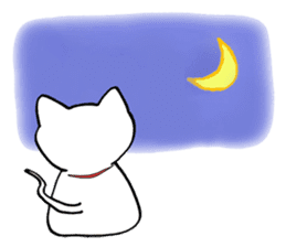 Cat such as rice cake sticker #4028441