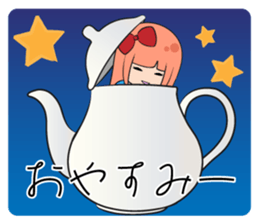 Cute girl "Alice" sticker #4028769