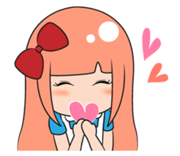 Cute girl "Alice" sticker #4028771