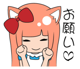 Cute girl "Alice" sticker #4028772