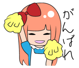 Cute girl "Alice" sticker #4028788