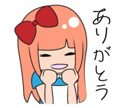Cute girl "Alice" sticker #4028789