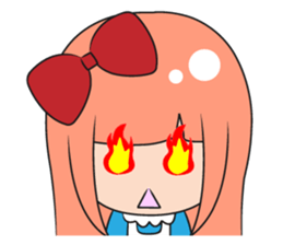 Cute girl "Alice" sticker #4028802