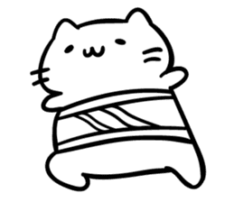 Mitchiri Cat Modern 2 sticker #4029371