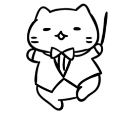 Mitchiri Cat Modern 2 sticker #4029404