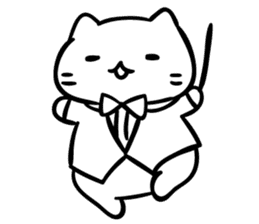 Mitchiri Cat Modern 2 sticker #4029404