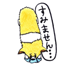 Soft cuddly Corgi's life sticker #4029458