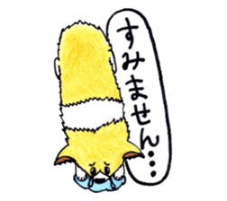 Soft cuddly Corgi's life sticker #4029458