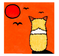 Soft cuddly Corgi's life sticker #4029459