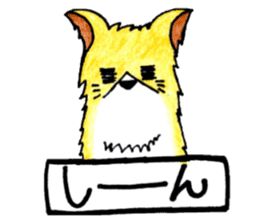 Soft cuddly Corgi's life sticker #4029462