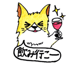 Soft cuddly Corgi's life sticker #4029471