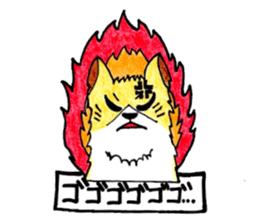 Soft cuddly Corgi's life sticker #4029478